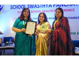 National Conference on School Health- School Swasthya Panchayat 2024 held at Vivanta by Taj, Surajkund on 28th Sept’24